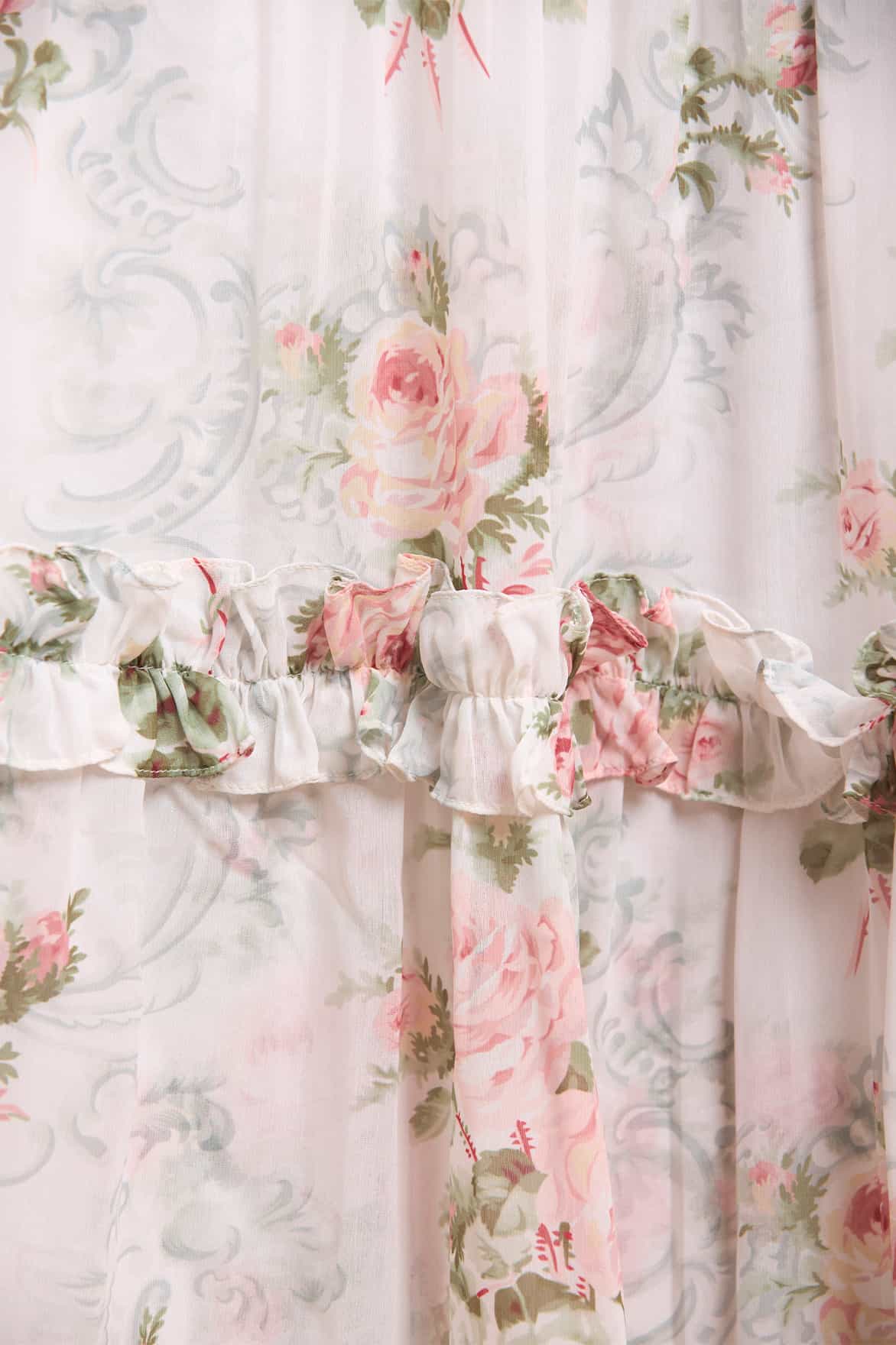 Madame Rose Carla Chiffon Ankle Gown